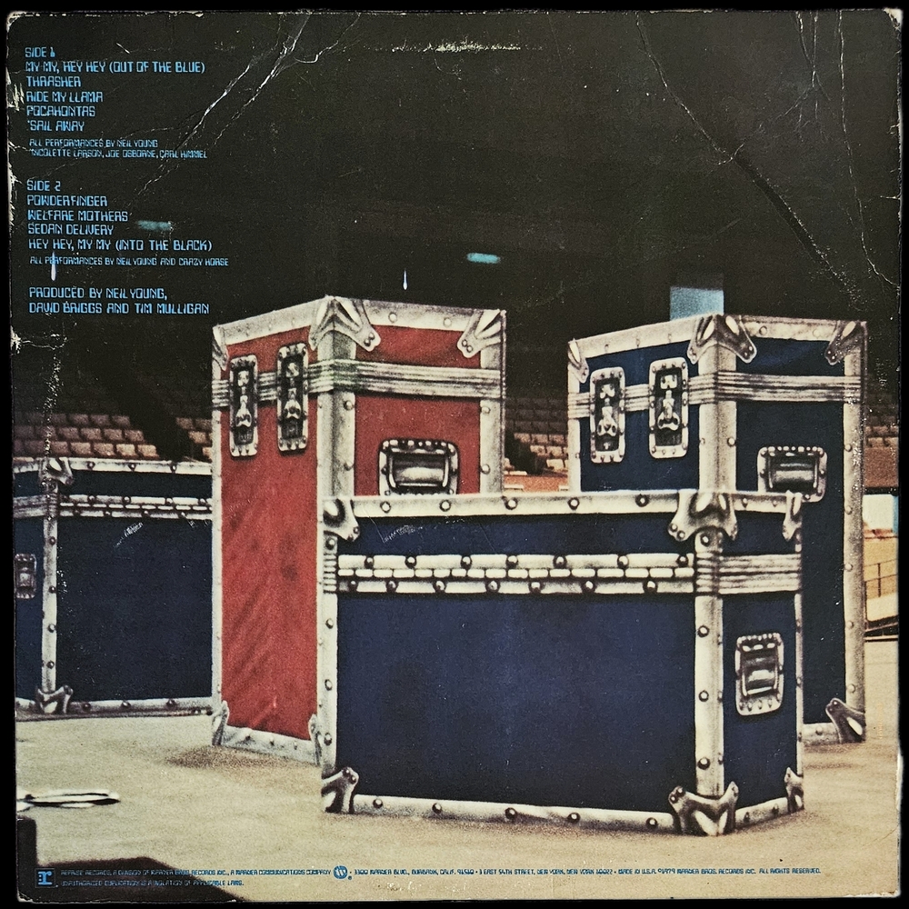 Neil Young & Crazy Horse - Rust Never Sleeps 1979 Vinyl - Picture 2 of 5